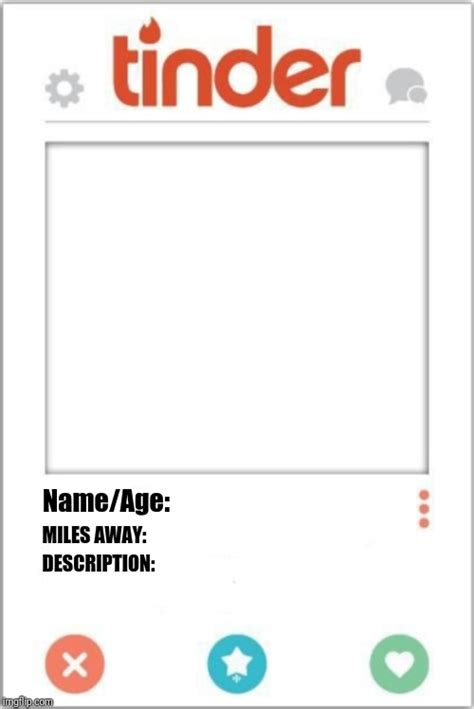Tinder Profile Template Generator