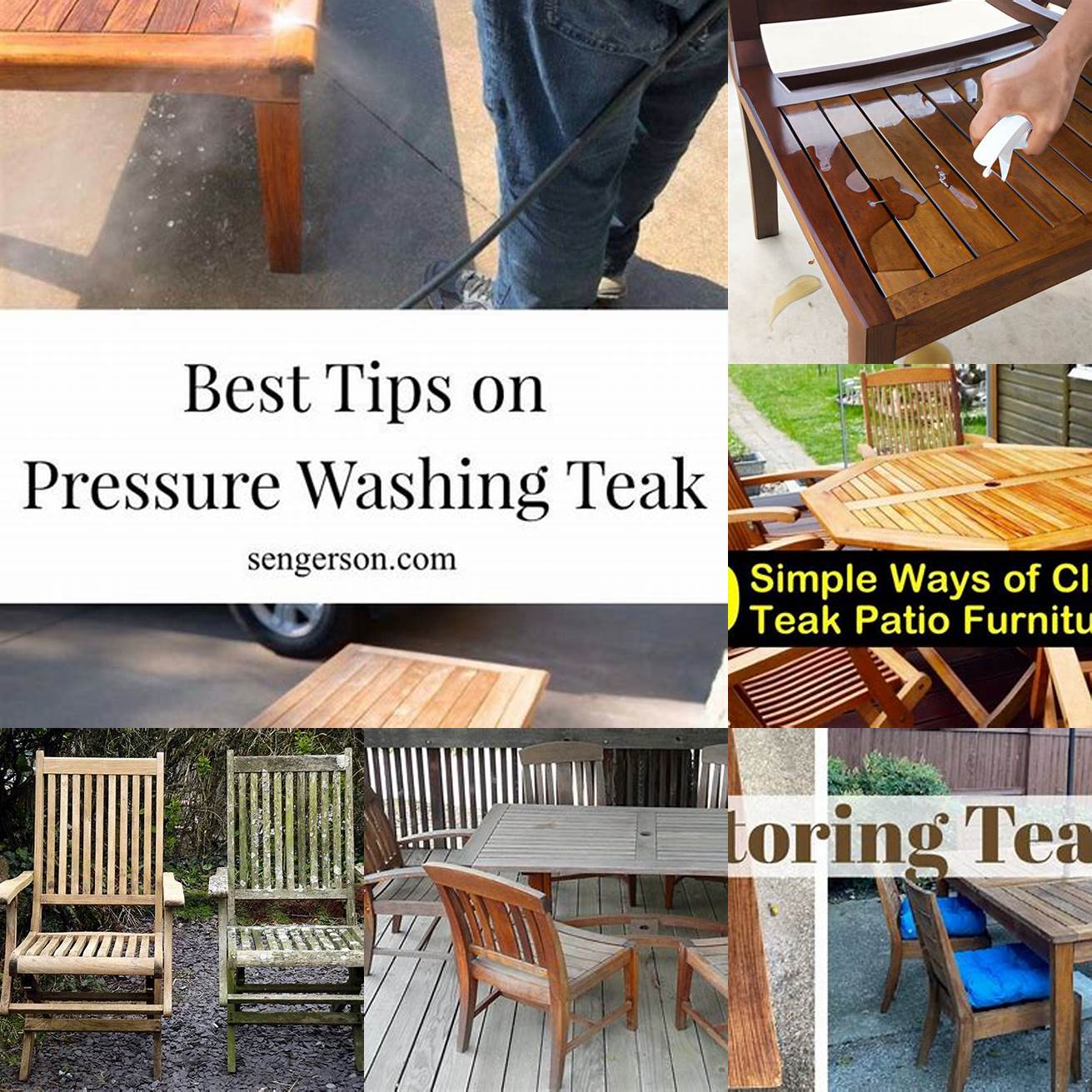 Tips and Tricks for Maintaining Teak Furniture