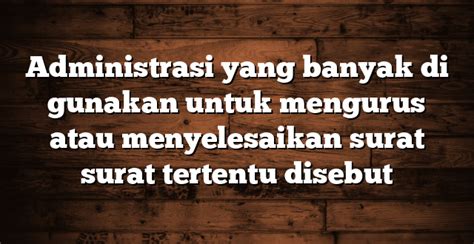Tips Pengurusan Dokumen