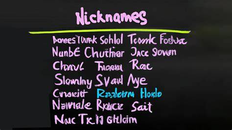 Tips Nickname