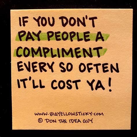 Tips for paying compliments forward
