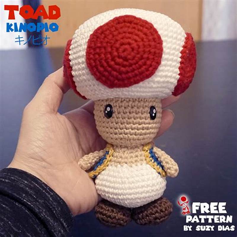 Toad Crochet Pattern
