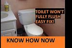 Toilet Flush Not Flushing