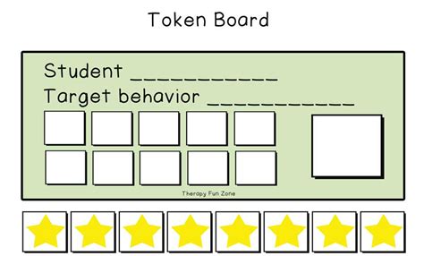 Token Board Template