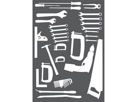 Tool Shadow Board Templates