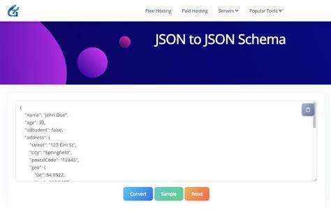 Tool to generate JSON schema from JSON data closed