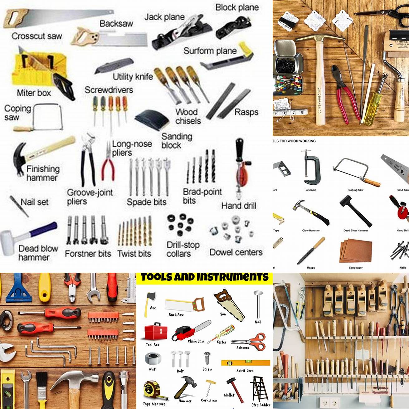 Tools and Materials Photos