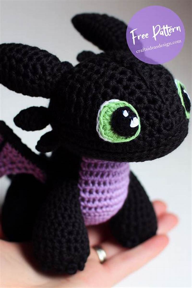 Toothless Crochet Pattern Free