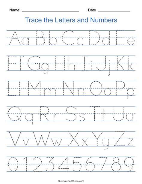 Tracing Letters A Z Free Printable
