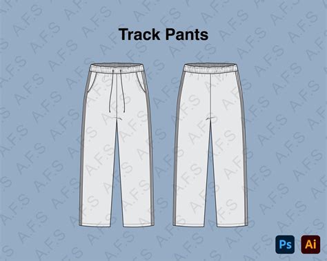 Track Pants Template