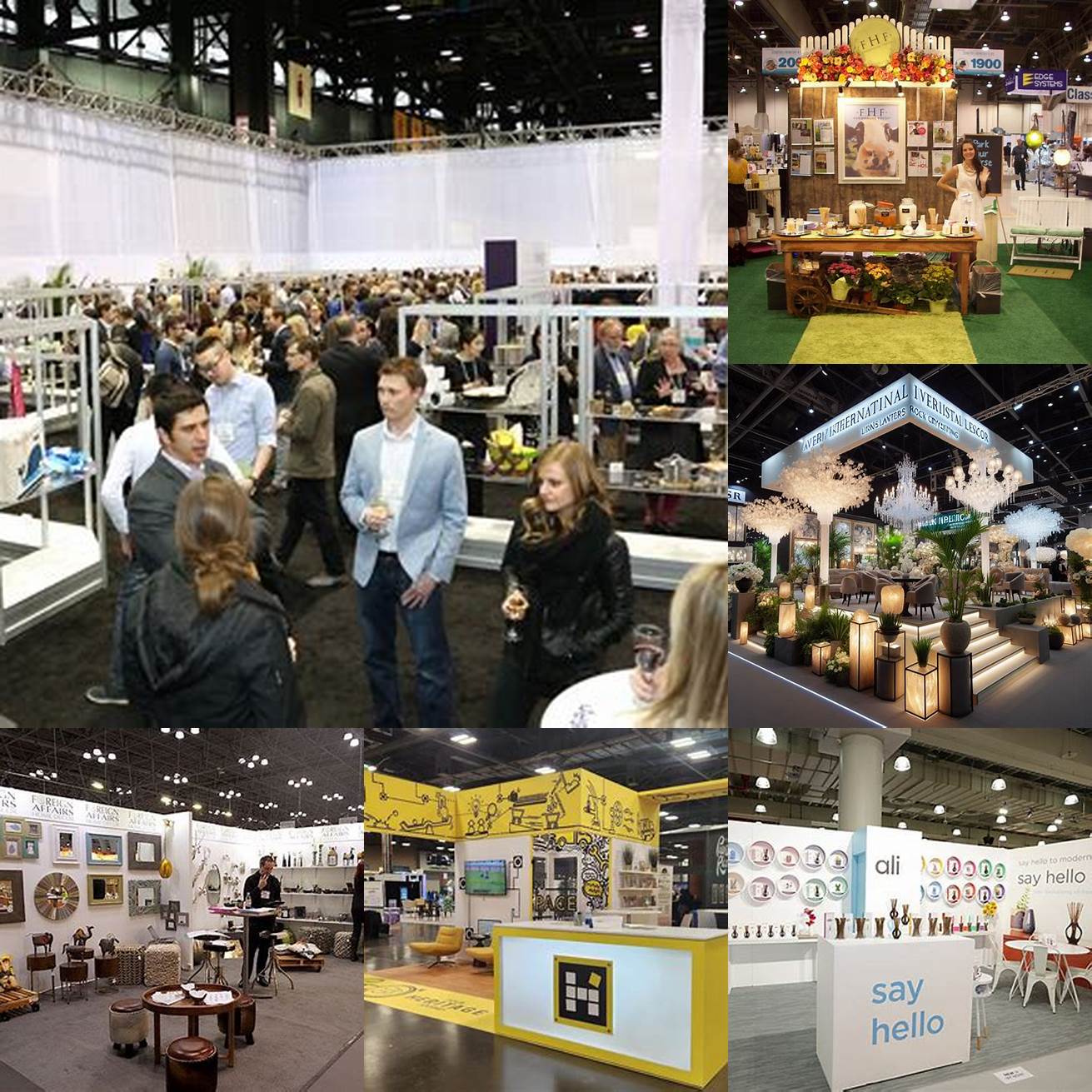 Trade shows Attend home decor trade shows to connect with wholesale distributors and see their products in person
