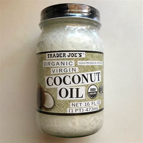 Trader Joe&rsquo;s Organic Virgin Coconut Oil