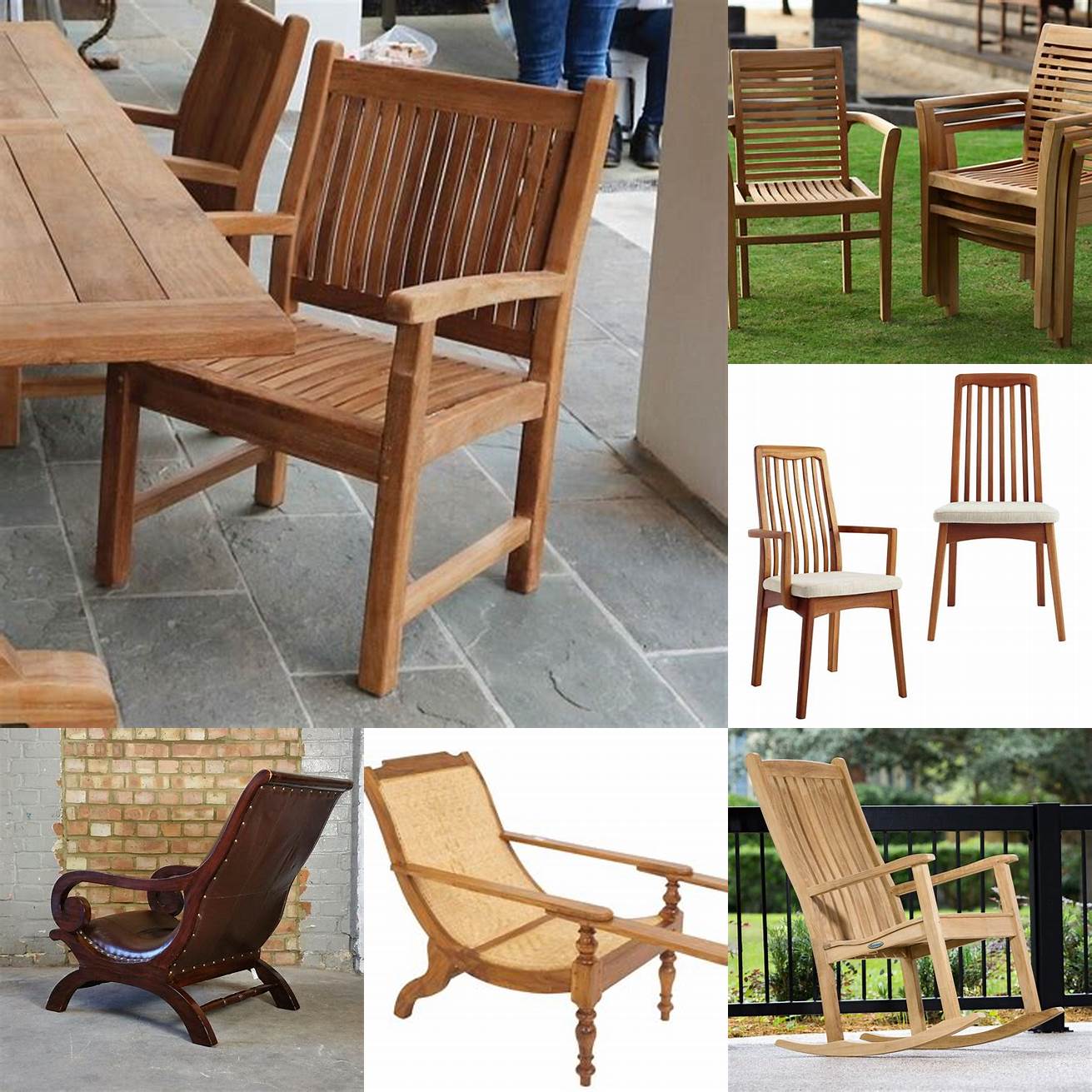 Traditional Teak Chairs
