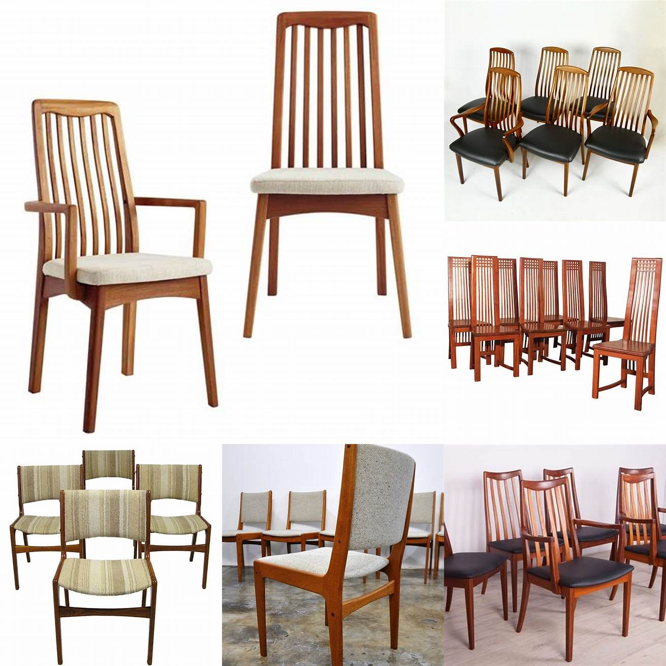 Traditional Teak Dining Chair