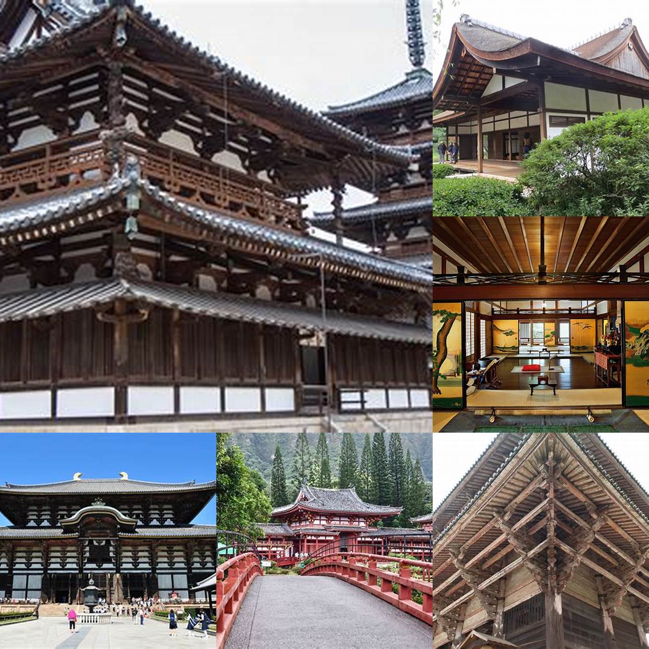 Traditional wooden temple in Japan