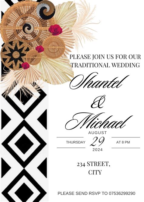 Traditional Wedding Invitation Templates