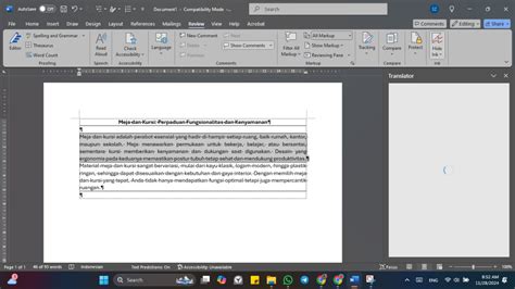 Translate Seluruh Dokumen