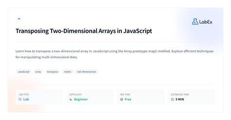 Transposing a 2D-array in JavaScript