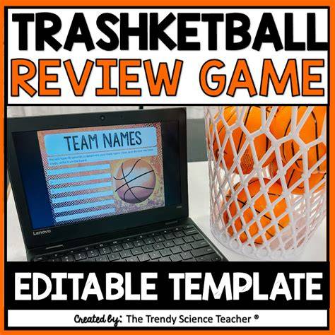 Trashketball Review Game Template