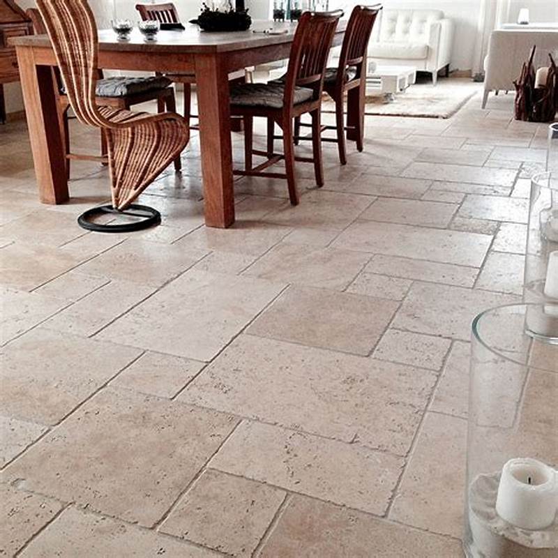 Travertine Tile Pattern