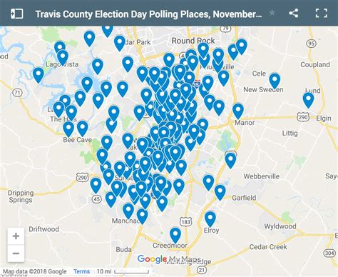 Polling Locations Map