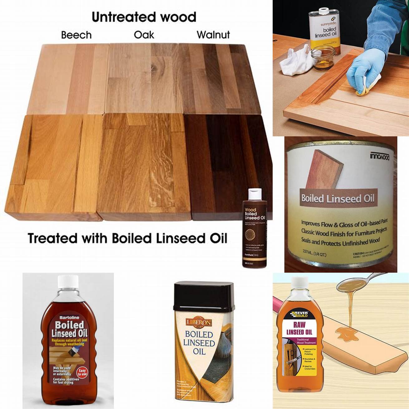 Treat With Linseed Oil