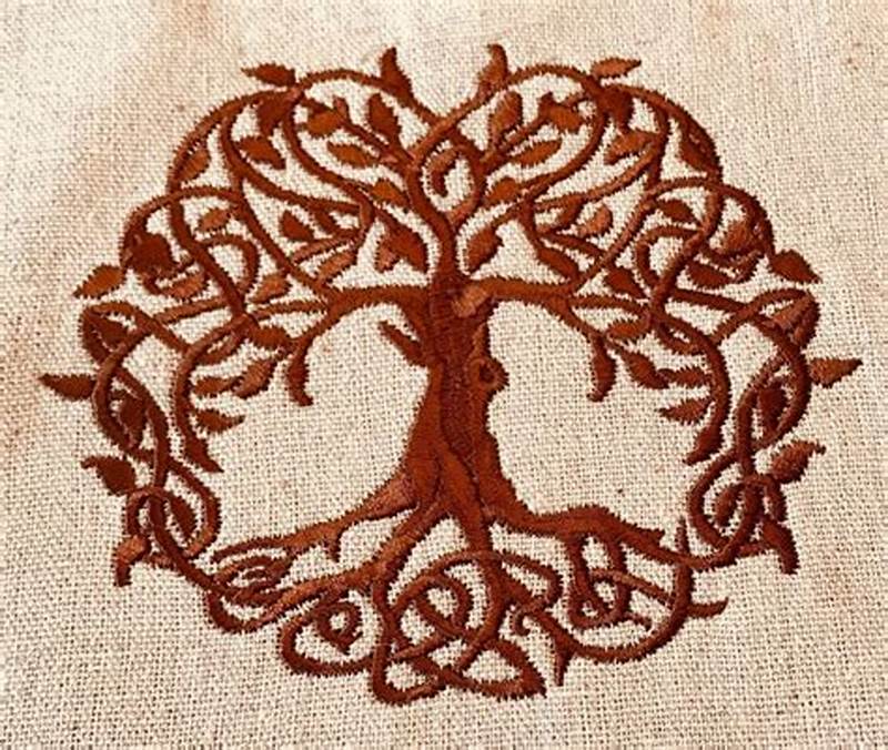 Tree Of Life Embroidery Pattern