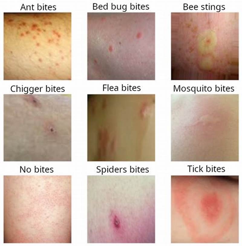 Triangular Insect Bite Pattern
