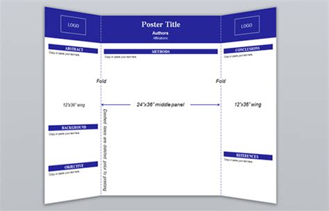Trifold Poster Template