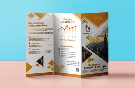 Trifold Psd Template