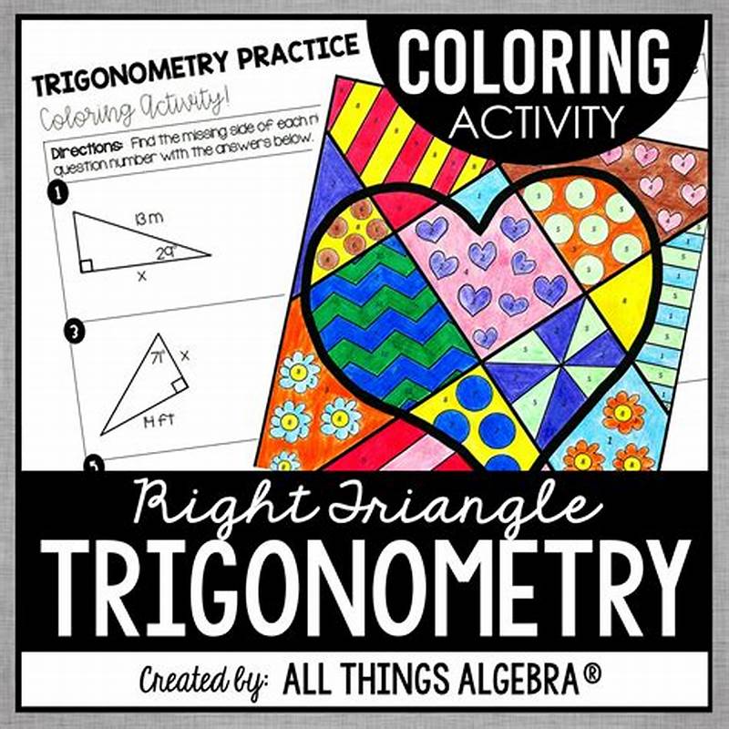 Trigonometry Practice Coloring Activity Answer Key Answers