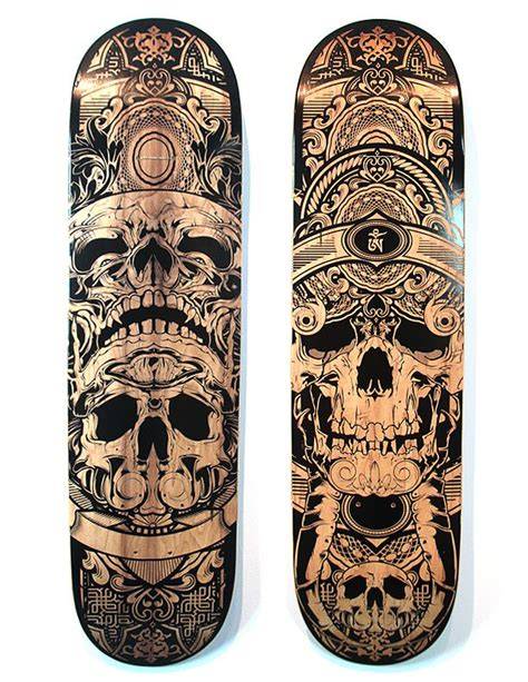 True Skate Deck Template