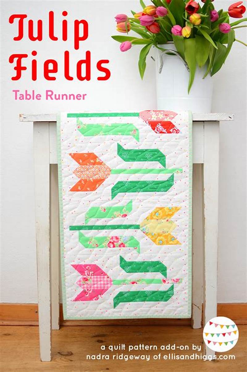 Tulip Table Runner Pattern