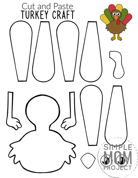 Turkey Craft Template