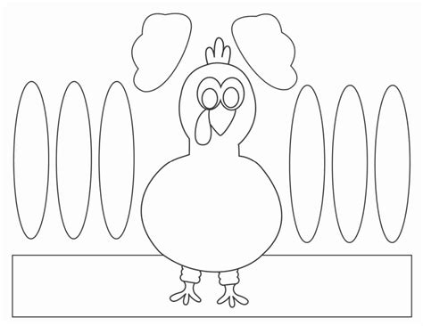 Turkey Headband Template