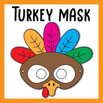 Turkey Mask Printable