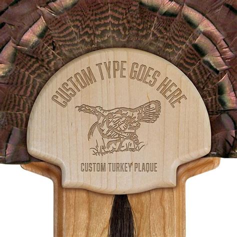 Turkey Plaque Template
