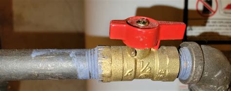 Turning Off Gas Valve