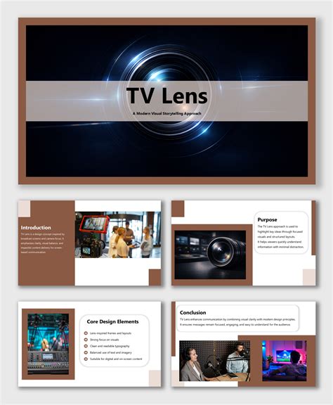 Tv Lens Template