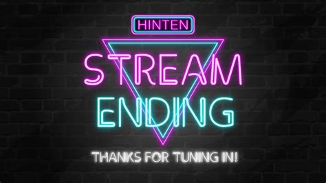 Twitch Stream Ending Screen