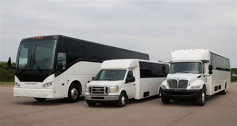 Types Of Charter Buses