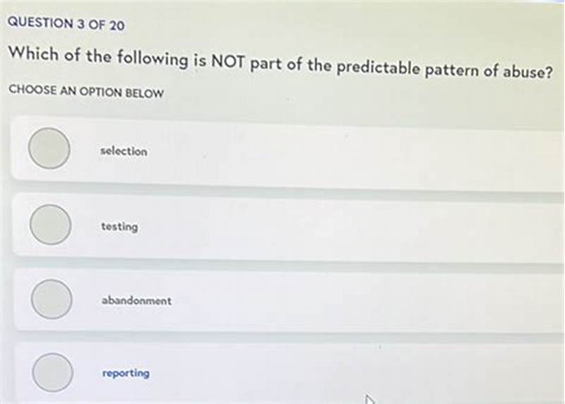 Typically There Is A Predictable Pattern