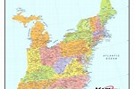 USA East Coast Map