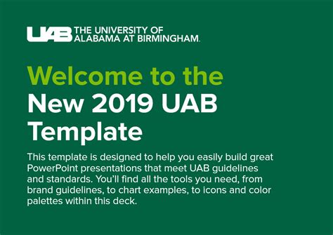 Uab Powerpoint Template