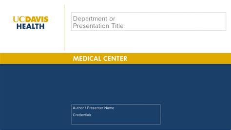 Uc Davis Powerpoint Template