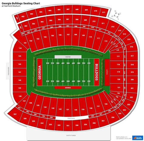 Uga Football Seating Chart