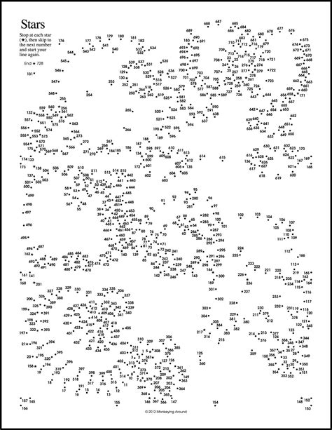 Ultimate Dot To Dot Printable