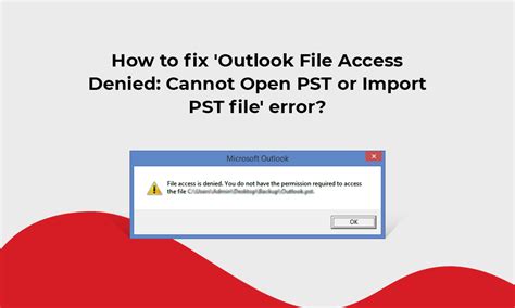 Unable to Open Outlook Due to Missing Data File
