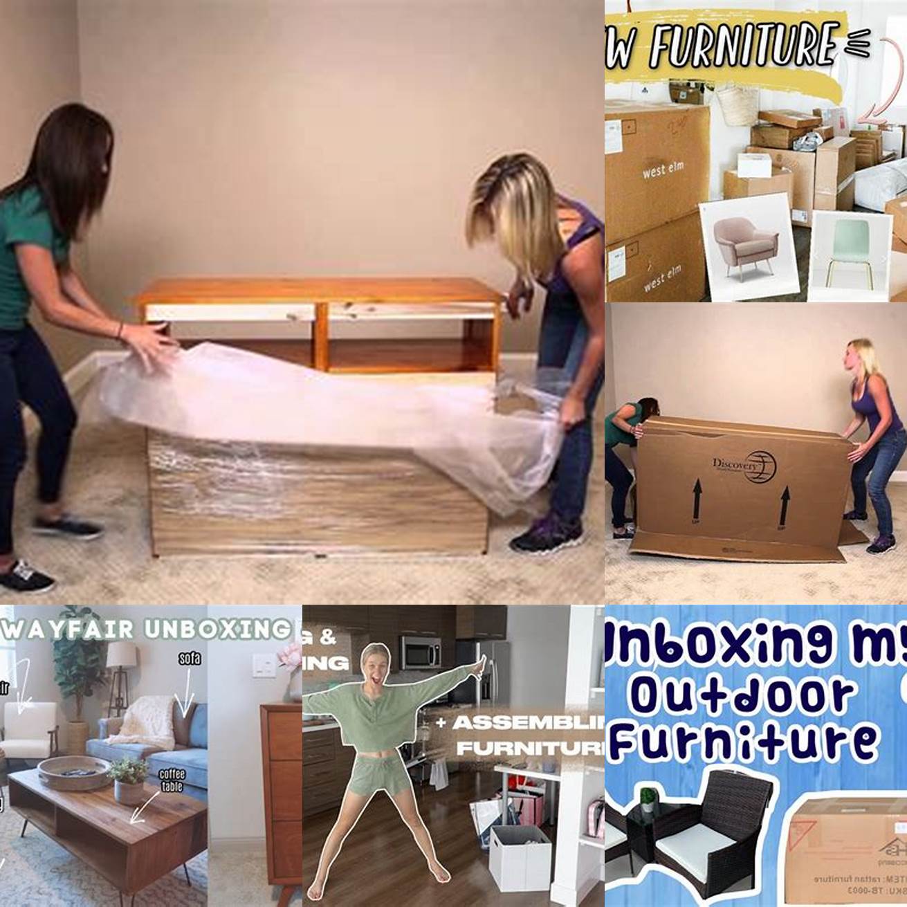 Unboxing the Furniture