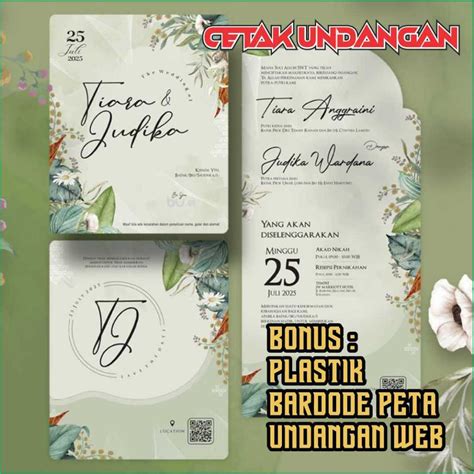 Undangan Floral